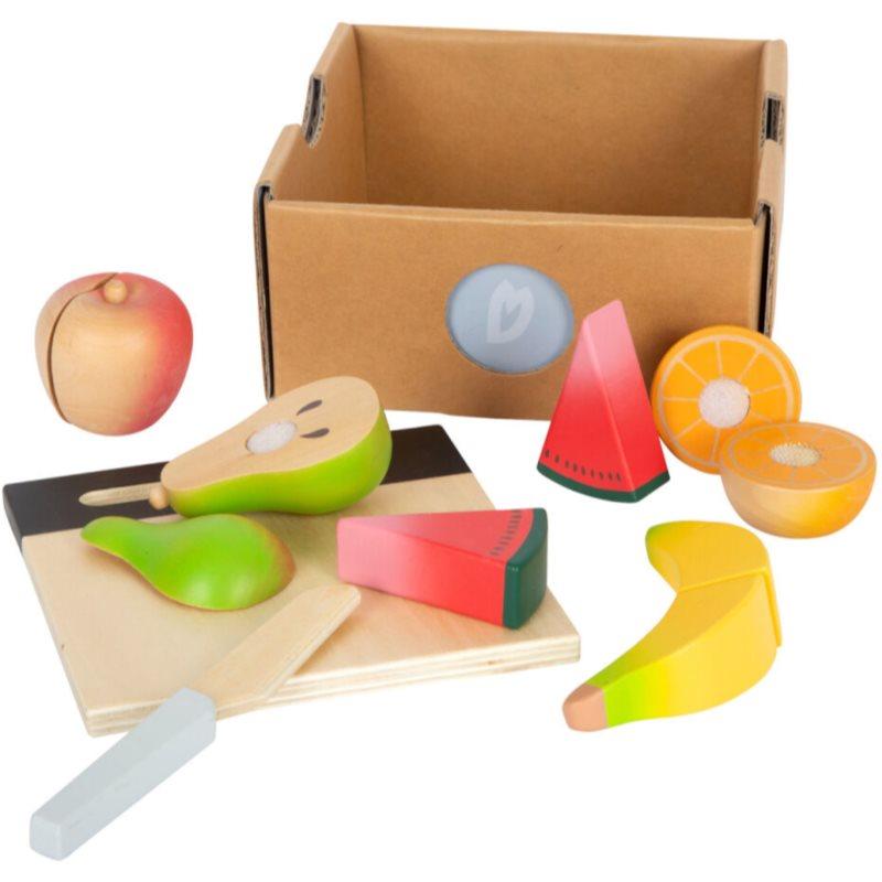 Small foot Cuttable Fruit Set Fresh sada hraček ze dřeva 3 y+ 11 ks