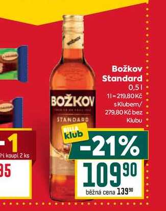 Božkov Standard 0,5l 