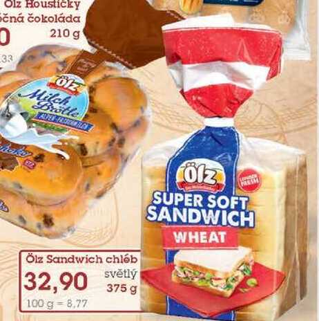 Ölz Sandwich chléb 375g