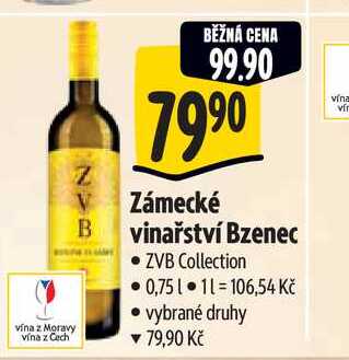  Zámecké vinařství Bzenec 0,75 l