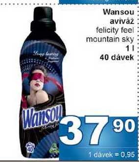 Wansou aviváž felicity feel mountain sky 11 40 dávek