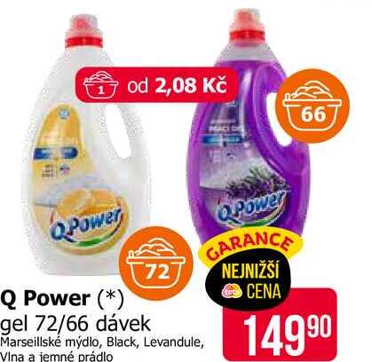 Q Power gel 72 dávek