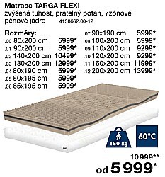 Matrace TARGA FLEXI