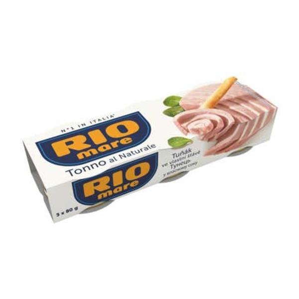 Rio Mare Tuňák ve vlastní šťávě 3x80g