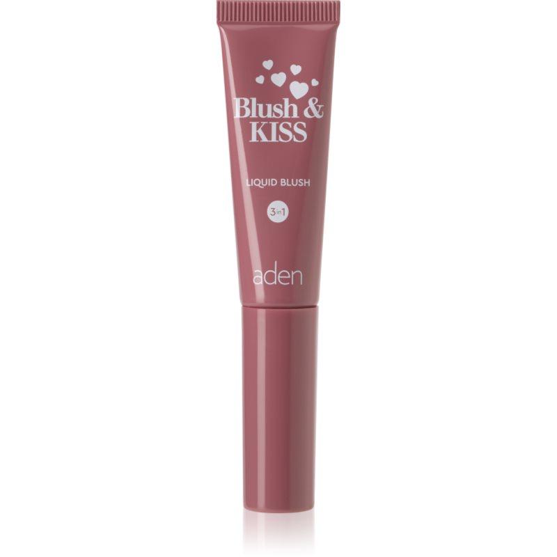 Aden Cosmetics Blush & Kiss multifunkční líčidlo na rty a tváře odstín 01 Pink Petal 8 ml