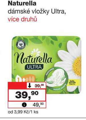 Naturella dámské vložky Ultra, více druhů 