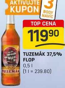 TUZEMÁK 37,5% FLOP 0,5l