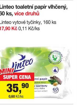 Linteo Satin Vatové tyčinky 160 ks
