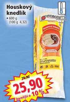 Houskový knedlík, 600 g