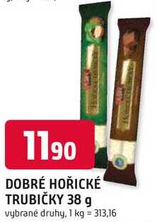 DOBRÉ HOŘICKÉ TRUBIČKY 38 g