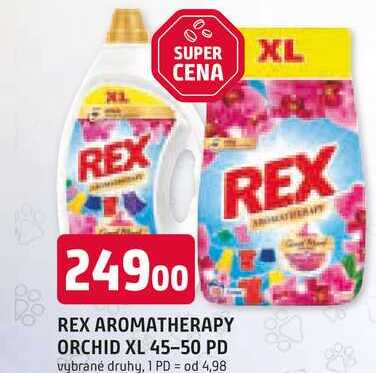 REX AROMATHERAPY ORCHID XL 45-50 PD vybrané druhy