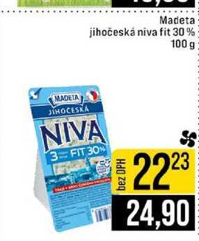 Madeta jihočeská niva fit 30% 100 g 