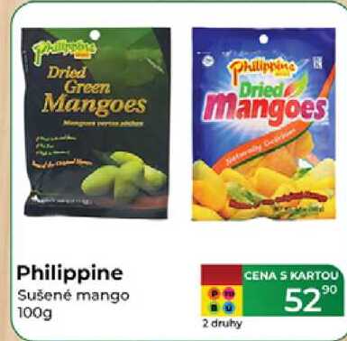 Philippine Sušené mango 100g  