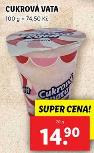 CUKROVÁ VATA, 20 g