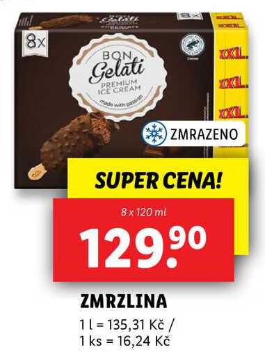 ZMRZLINA, 8x 120 ml