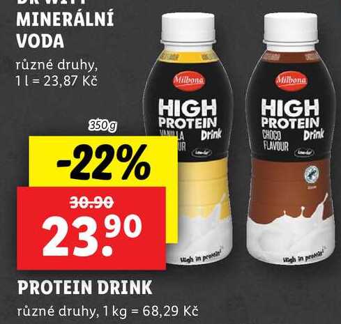 PROTEIN DRINK, 350 g