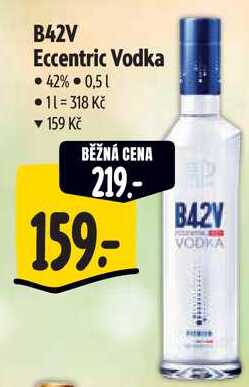 B42V Eccentric Vodka, 0,5 l