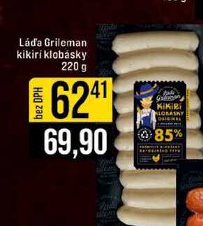 Láďa Grileman kikiri klobásky 220 g