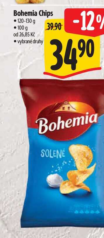 Bohemia Chips 120-130 g  
