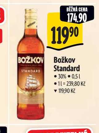  Božkov Standard  0,5 l
