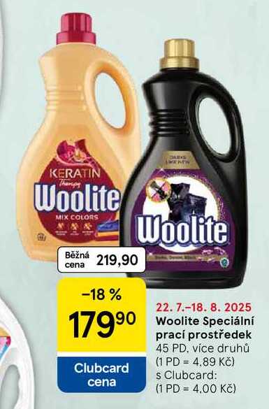 Woolite Speciální prací prostředek, 45 PD, více druhů  