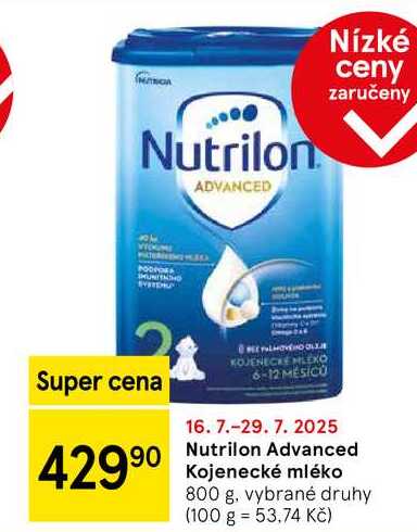 Nutrilon Advanced Kojenecké mléko, 800 g 