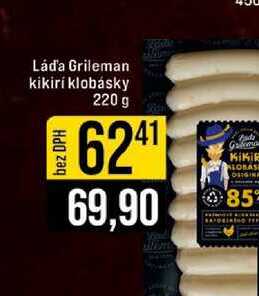 Láďa Grileman kikiri klobásky 220 g 