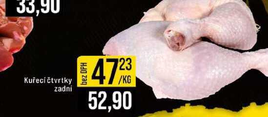Kuřecí čtvrtky zadní 1kg