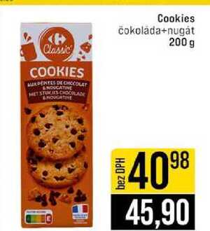 Cookies čokolada+nugat 200 g 