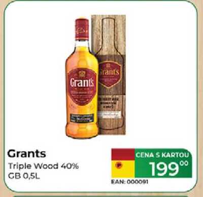 Grants Triple Wood 40% GB 0,5L