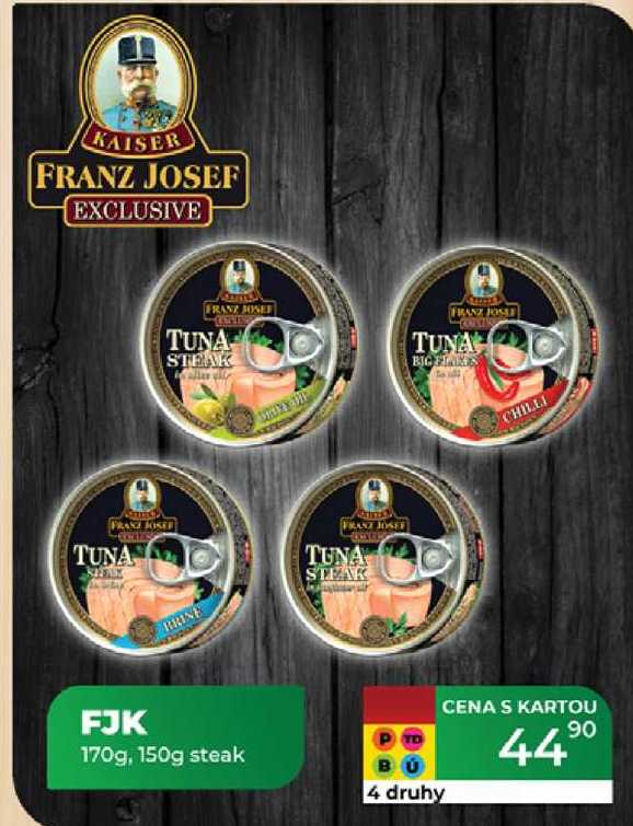 FJK 170g, 150g steak