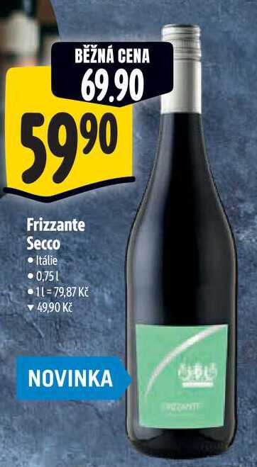 Frizzante Secco, 0,75 l