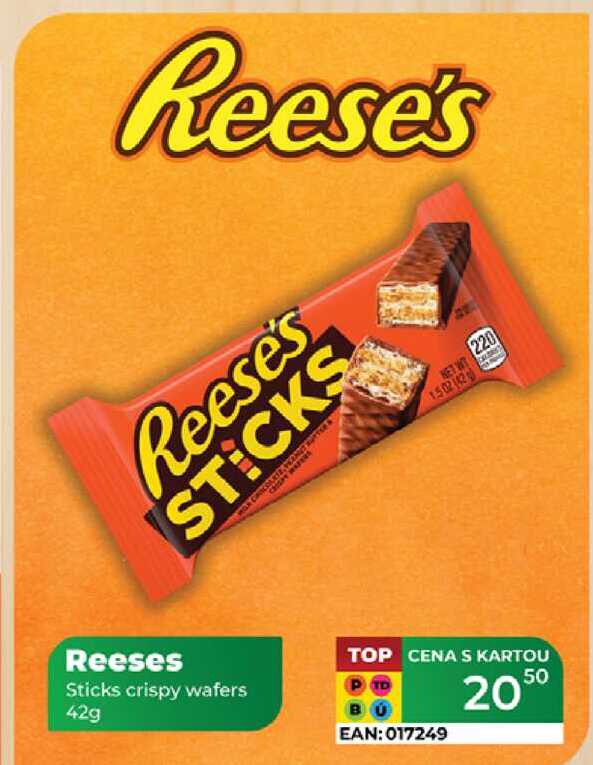 Reeses Sticks crispy wafers 42g 