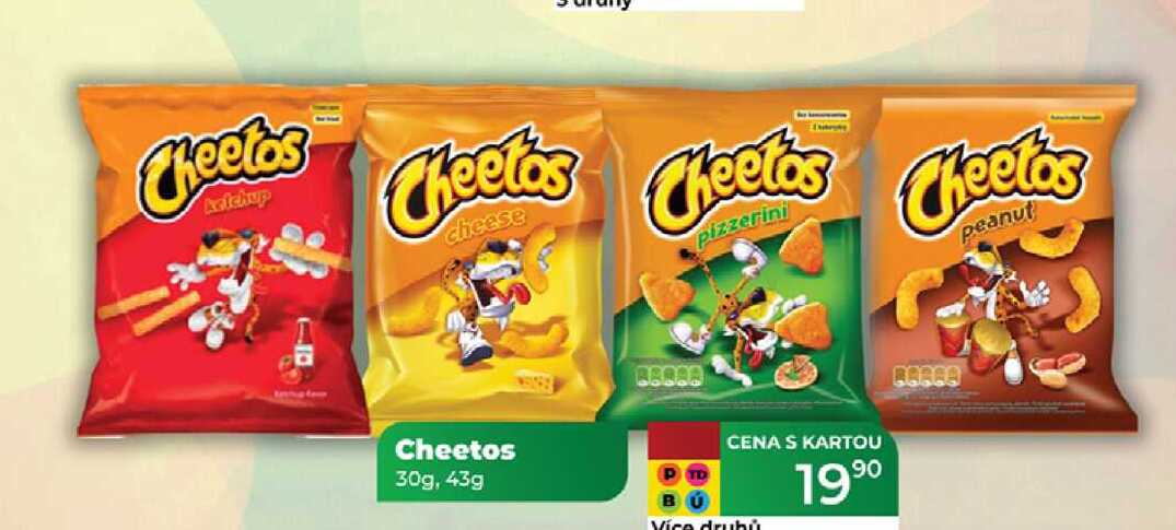 Cheetos 30g, 43g