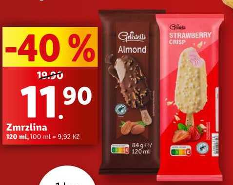 Zmrzlina, 120 ml