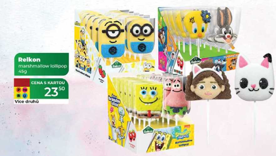 Relkon marshmallow lollipop 45g 