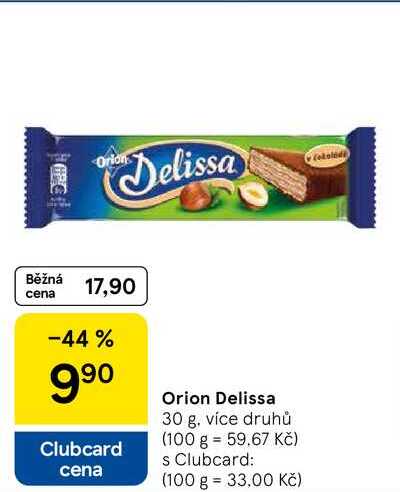 Orion Delissa, 30 g, více druhů  