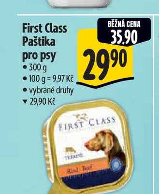 First Class Paštika  pro psy 300 g  