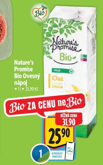 Nature's Promise Bio Ovesný nápoj DRINK 1 l