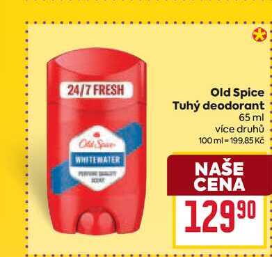 Old Spice tuhý deodorant 65ml, vybrané druhy