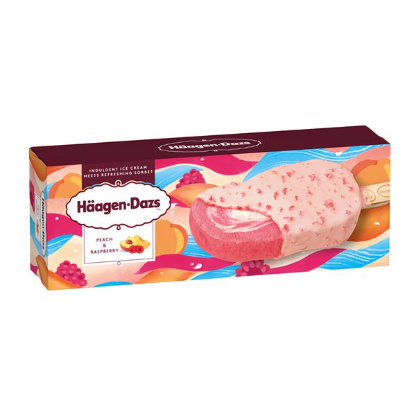 Häagen-Dazs Peach & Raspberry