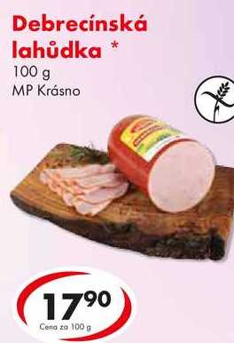 Debrecínská lahůdka, 100 g