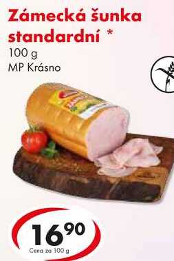 Zámecká šunka standardní, 100 g 