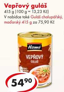 Vepřový guláš, 415 g