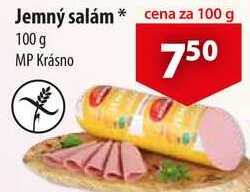 Jemný salám, 100 g