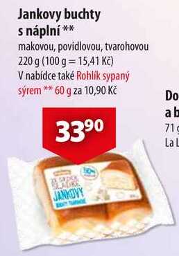 Jankovy buchty s náplní, 220 g