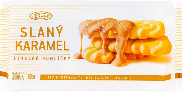 Klasa Linecké rohlíčky slaný karamel