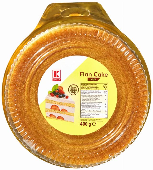K-Classic Dortový korpus světlý balený