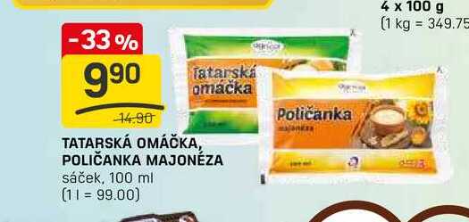 Agricol Poličanka Majonéza 100g