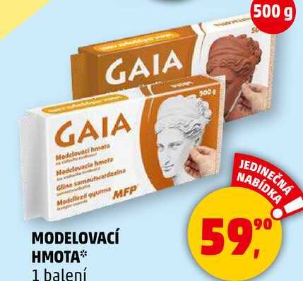 MODELOVACÍ HMOTA, 1 balení  
